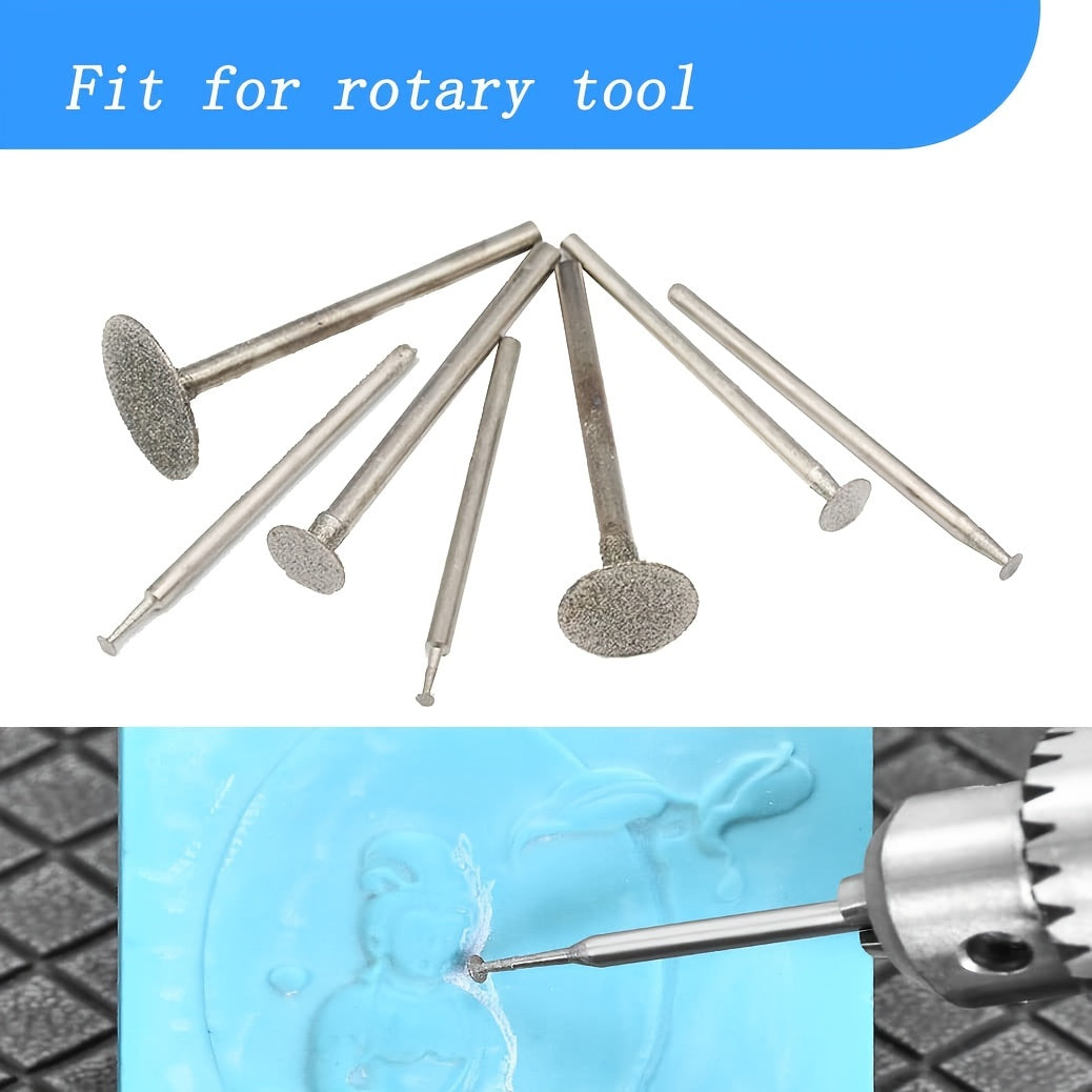 Diamond Needle Jade Grinding Tools for Polishing and Grinding Thin Jade Pieces
