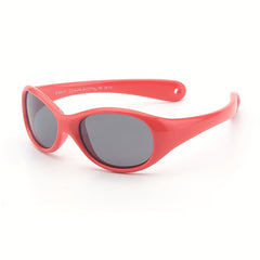 Girls' Polarized Sunglasses Silicone Sunshade Glasses