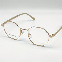 Irregular Metal Frame Glasses Anti-light for Men Student
