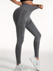 Seamless High Waist Yoga Leggings Running Sports Tight Pants