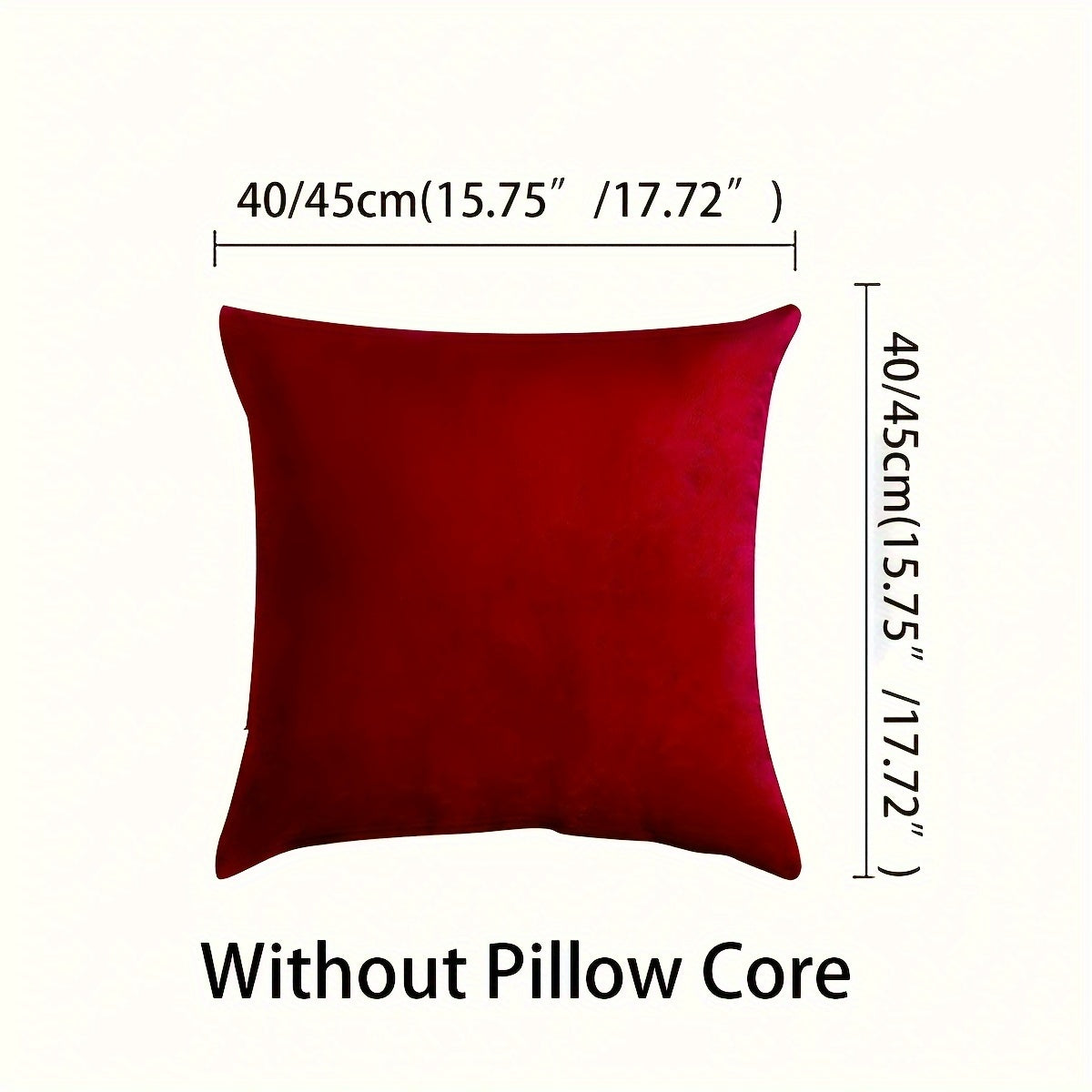 Soft Chenille Throw Pillow Case for Home Decor