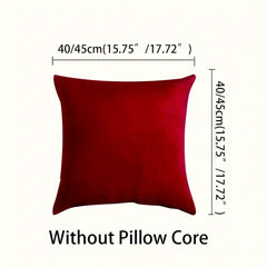 Soft Chenille Throw Pillow Case for Home Decor
