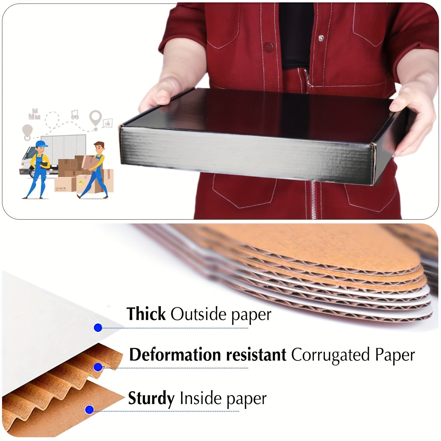 Economy Pack 30pcs Corrugated Cardboard Box Christmas Halloween