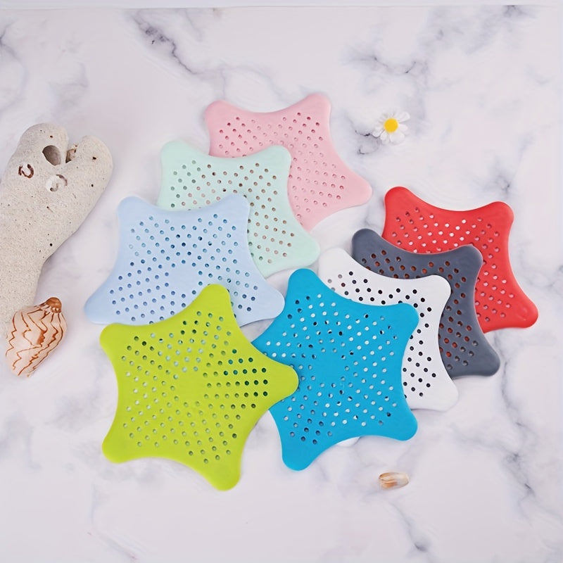 Hair Catcher Shower Drain Cover Easy Installation Prevent Clogs Kitchen Bathroom