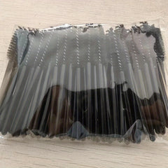 100pcs Short Handle Mascara Brushes Wands for Eyelash Extensions and Mascara Use