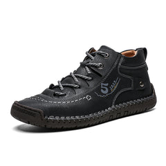 Men's Lace-up Ankle Boots Casual Shoes Sneakers