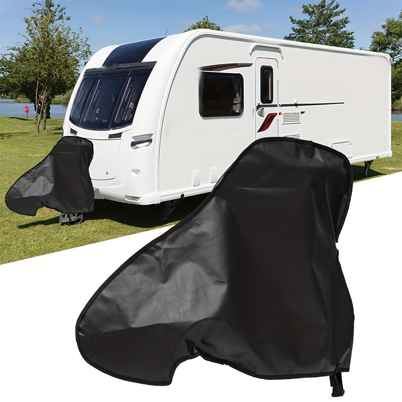 Caravan Trailer Coupler Cover with Buckle Strap