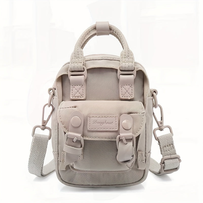 Canvas Mini Shoulder Messenger Bag for Girls