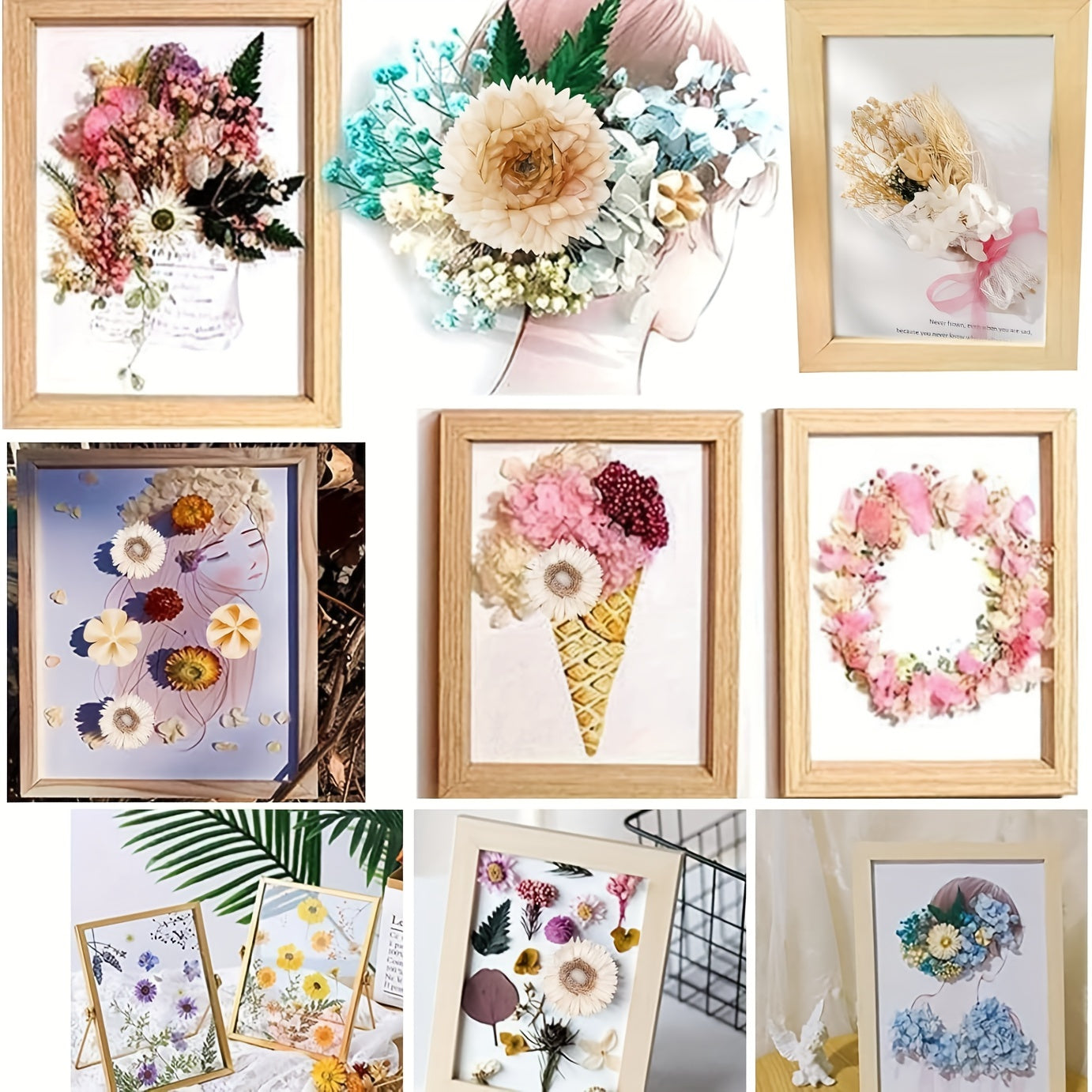 Mixed Packaging Eternal Flowers for DIY Crafts - Thanksgiving