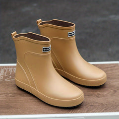 Women's Waterproof Rubber Rain Boots Non slip Work Boots For Outdoor