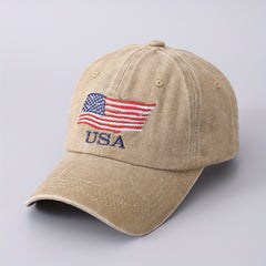 US Flag Pattern Baseball Cap for Men