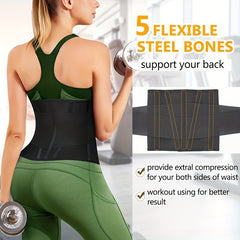 Waist Trainer Trimmer Belt Tummy Control Compression Cincher
