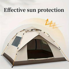 Outdoor 3-4 Person Fully Automatic Camping Tent