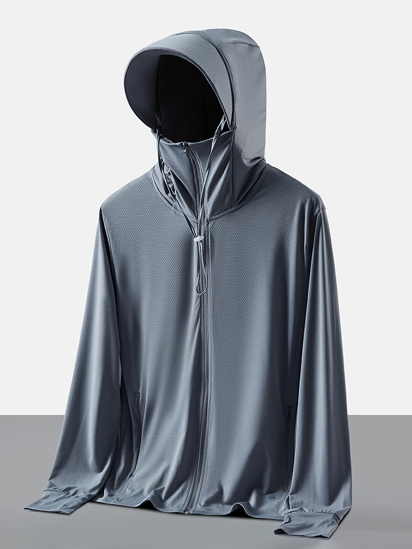 UPF50 UV Protection Sunscreen Jacket Men Women Thin Coat Outdoor