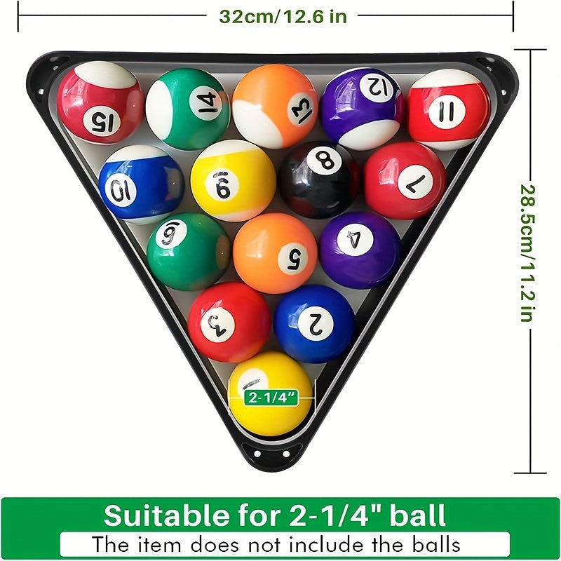 Plastic Billiard Pool Ball Racks 8 Ball & 9 Ball - Heavy Duty