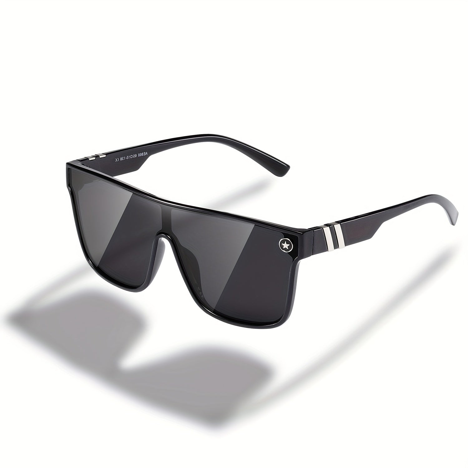 Men's Square Frame Polarized Sunglasses UV Protection