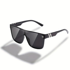 Men's Square Frame Polarized Sunglasses UV Protection