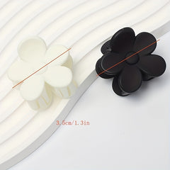 Small Flowers Ponytail Claw Clip Hair Clips Girls Accessories
