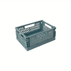 Desktop Folding Storage Basket Snack Stationery Finishing Storage Box