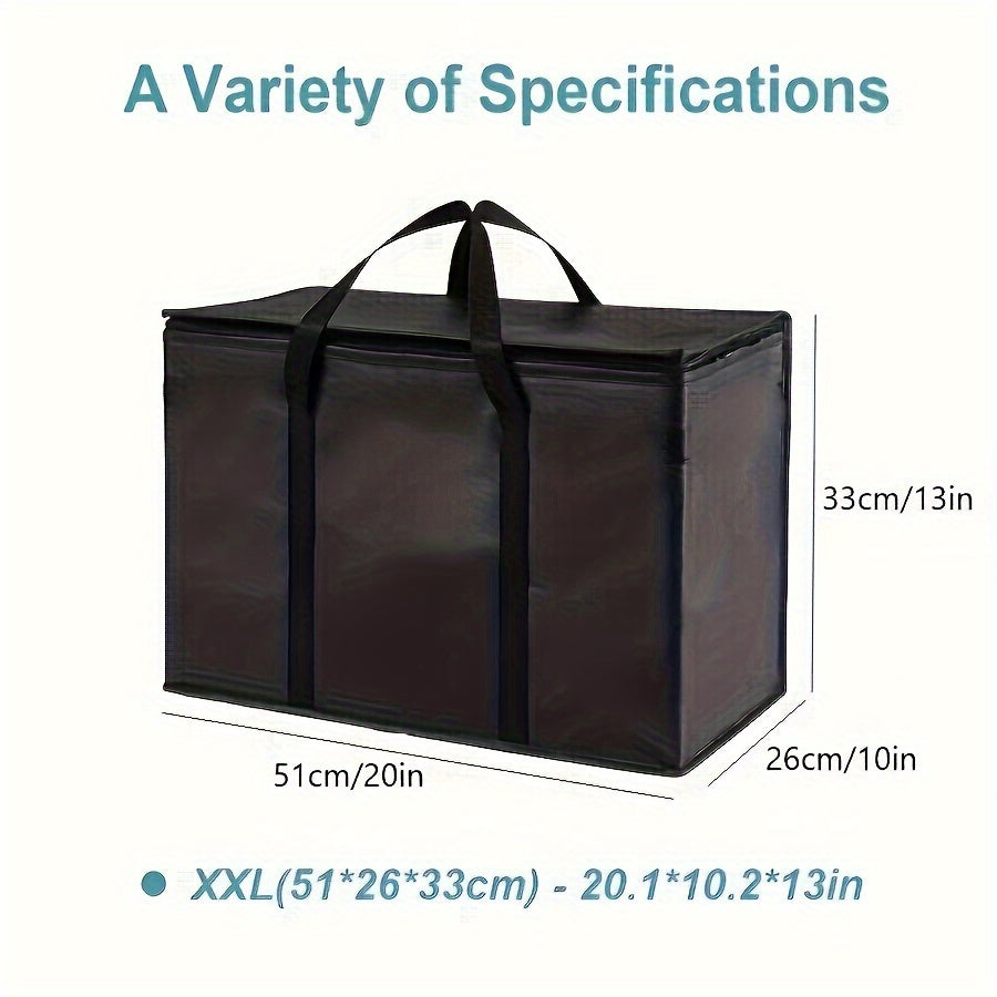 1pc Portable Insulated Bag Large Capacity Grocery Bags