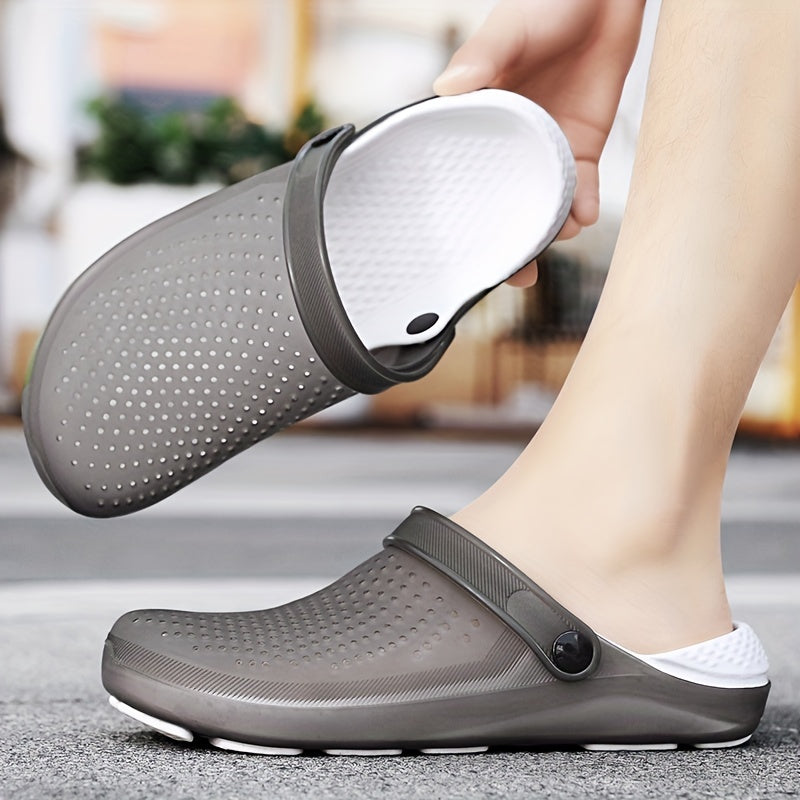Men's Clogs Garden Shoes Lightweight Sandals for Spring and Summer