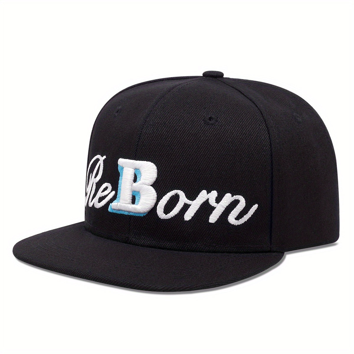 Anime Letter Embroidery Snapback Hat Hip Hop Baseball Cap