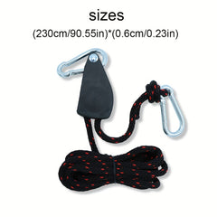 Adjustable Metal Pulley Rope for Outdoor Lifting Hanging