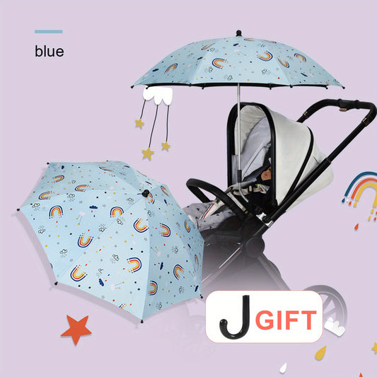 Adjustable Baby Stroller Sunshade for Safety & Comfort