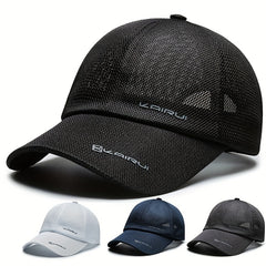 Men's Outdoor Breathable Baseball Cap Sunscreen Casual Hat