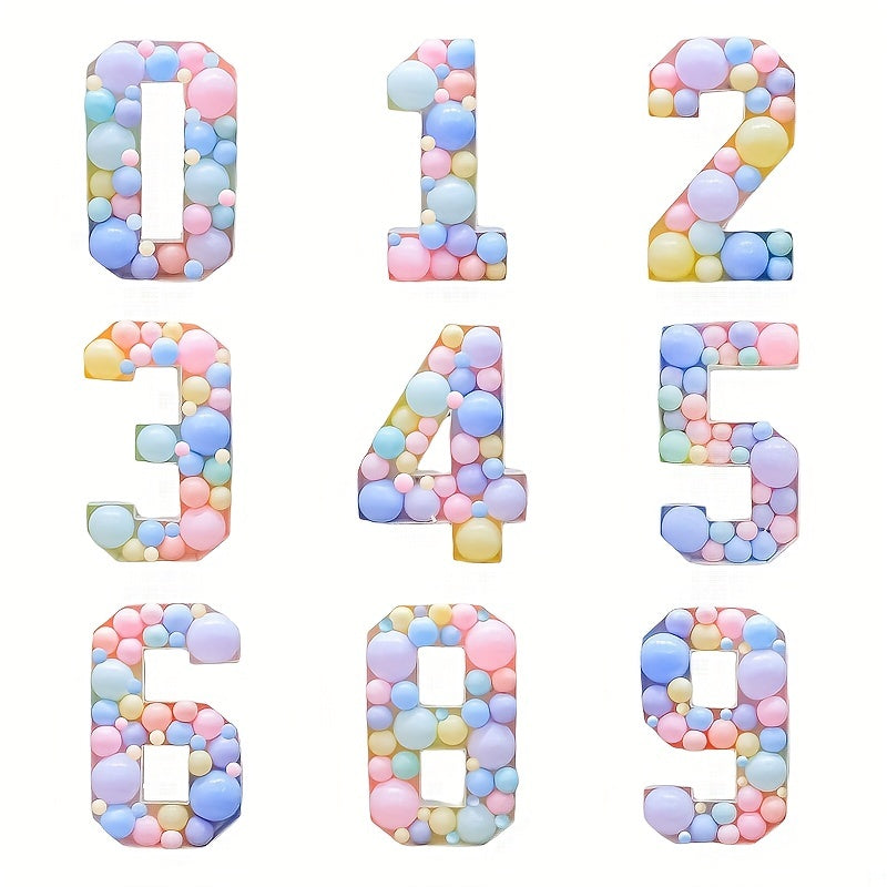 Giant Number 0 9 Balloon For Balloon Arch Kit Birthday Decor