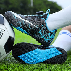 Boys TF Soccer Cleats Lightweight Athletic Shoes