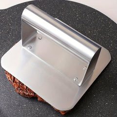 Stainless Steel Burger Press for Grilling and Frying
