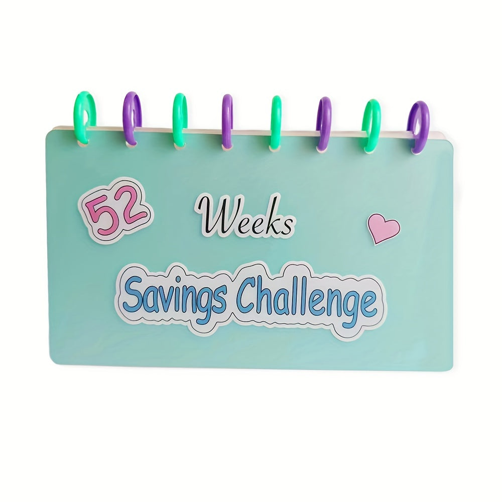 52 Week Savings Challenge Budget Book & Cash Envelopes