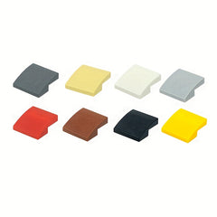 50pcs 2x2 Curved Bricks Gradient Colors Special Edition for Building Blocks
