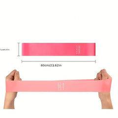 5pcs Yoga Elastic Resistance Band Set - Fitness Stretch Tension Band