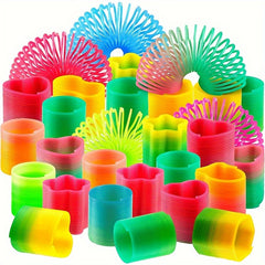 Rainbow Spring Toy Assortment - Bright Colors Goody Bag Filler