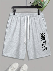Brooklyn Print Men's Drawstring Shorts