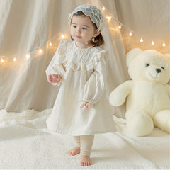Princess Hair Accessories Baptism Wide Headband For Baby Girls