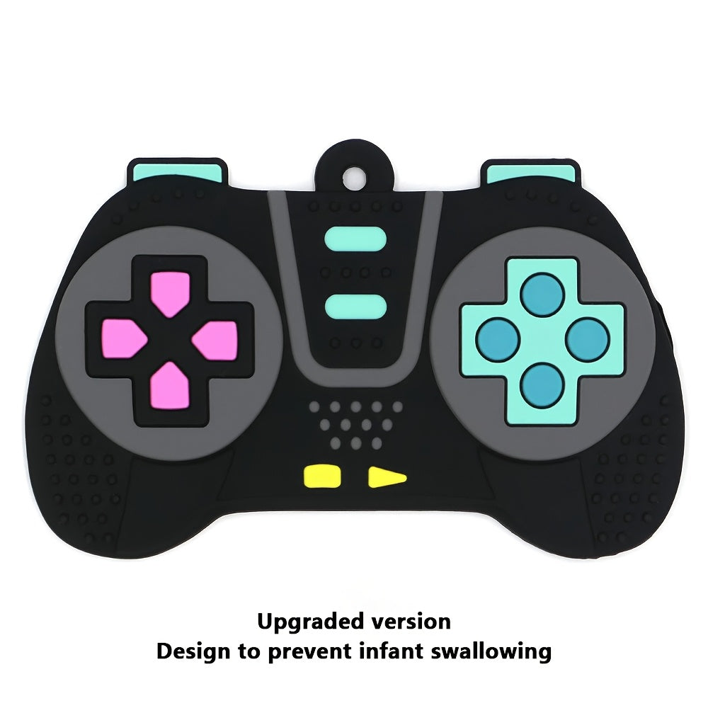 Silicone Teething Toy Game Controller Shape for Babies 6-24 Months
