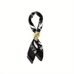 Halloween Bow Tie Golden Skull Head Buckle Tie Boys