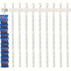10pcs Hanging Display Strips with Hooks and Label Header