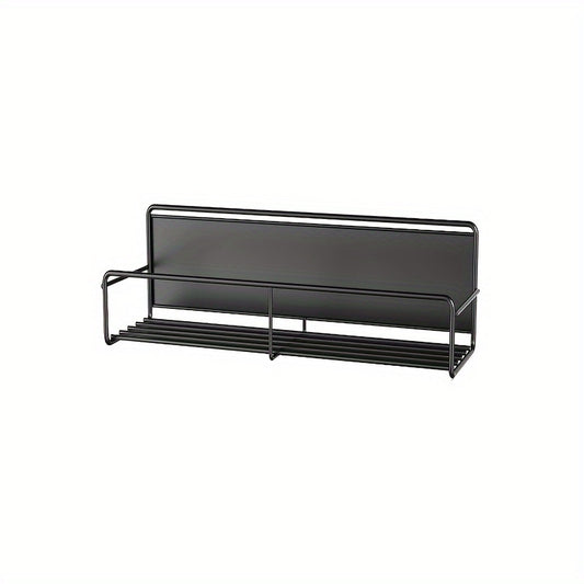 Magnetic Shelves With Hooks for Home Kitchens - Storage Racks