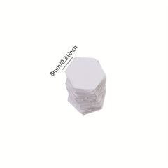 100pcs Patchwork Hand Tool Hexagon Model Board Material Paper