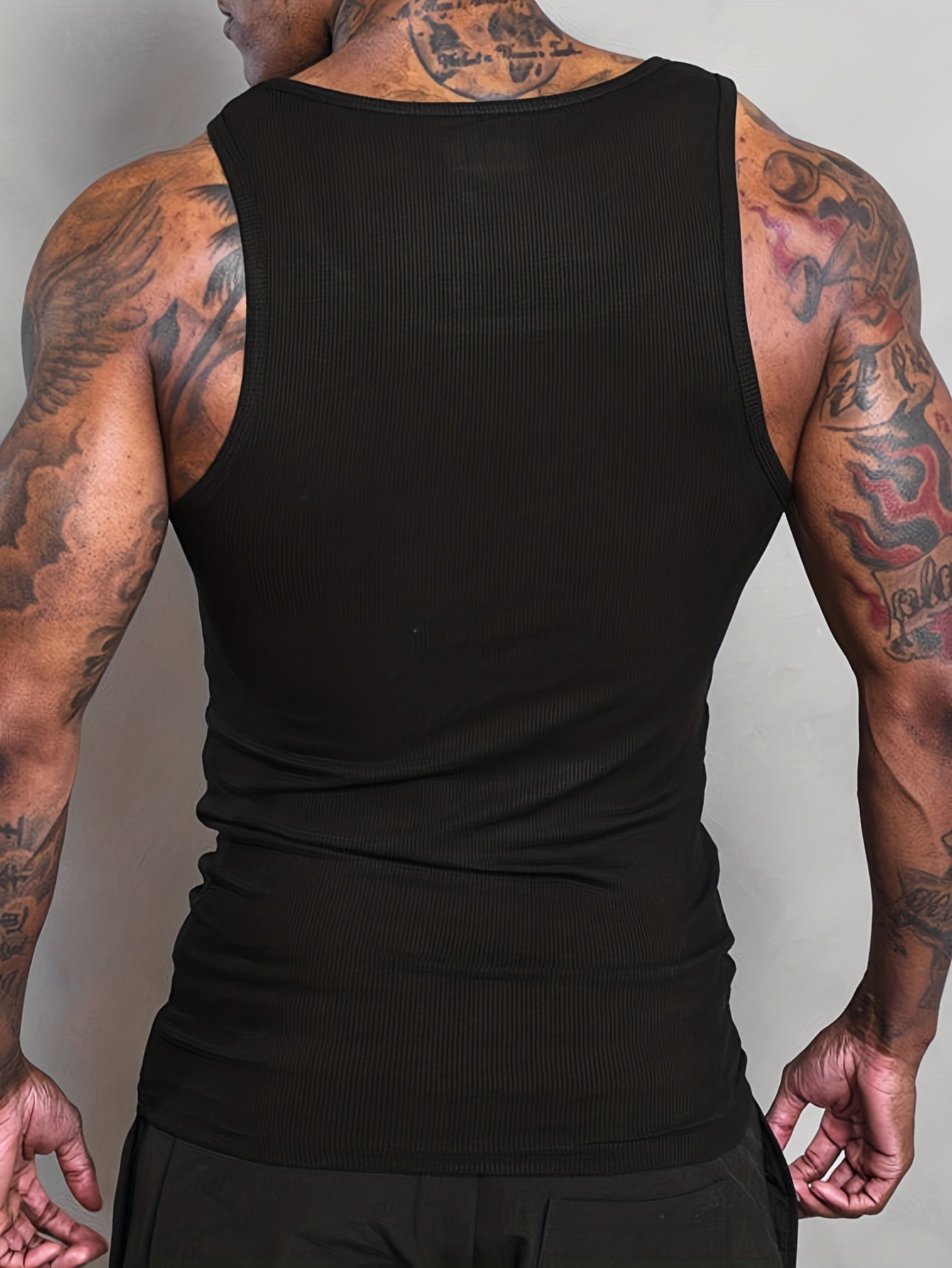 Men's Basic Sleeveless Tanktop for Summer