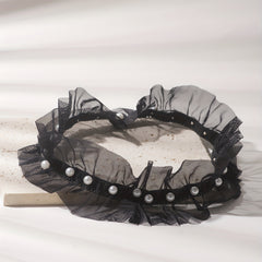 Pearl Lace Leg Band Elastic Leg Strap Bridal Wedding