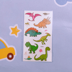Dinosaur Temporary Tattoo Sticker Pack - Fun Design for Kids