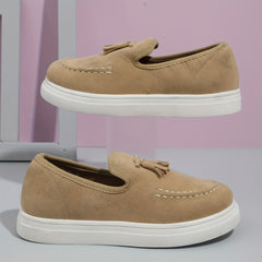 Boys Slip On Loafer Shoes Lightweight Comfortable Non Slip Flat Shoes