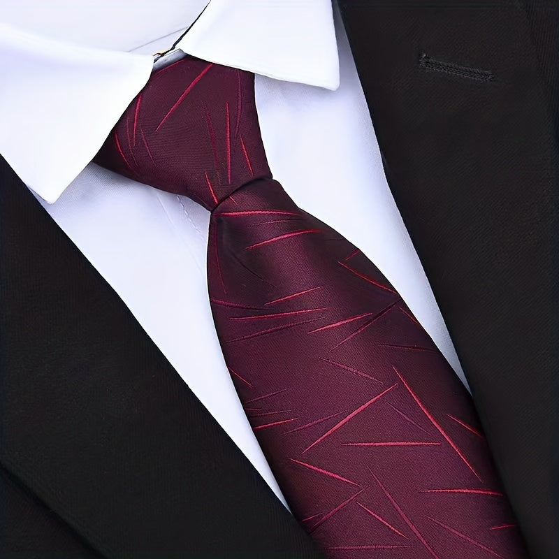 Business Formal Wear Zipper Style Groom Wedding Tie