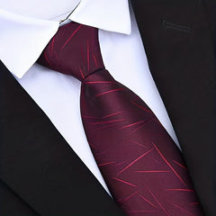 Business Formal Wear Zipper Style Groom Wedding Tie