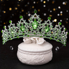 Baroque Rhinestone Crown Hairband Bridal Wedding Party Favor Decorations